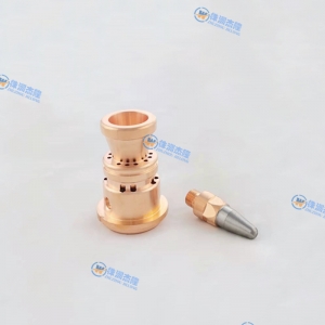 SG100 nozzle and electrode