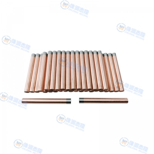 Tungsten copper electrode rod