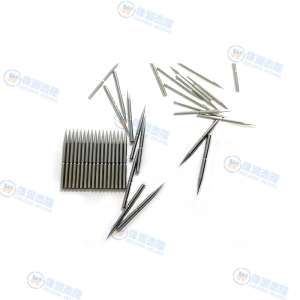 漯河special-sharped discharge tungsten pin with slotting