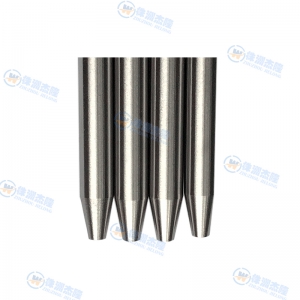 Sharp and big size tungsten electrode